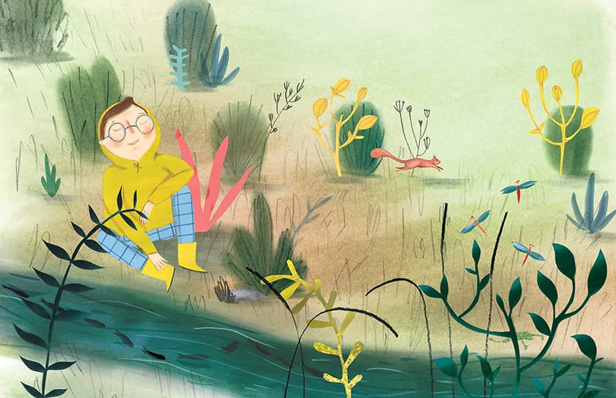 Martin and the River, illustration by Josée Bisaillon (5)
