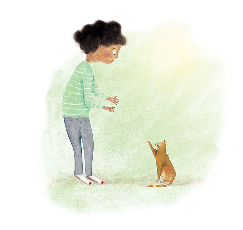 Le Pelleteur de nuages, illustration by Josée Bisaillon (3)