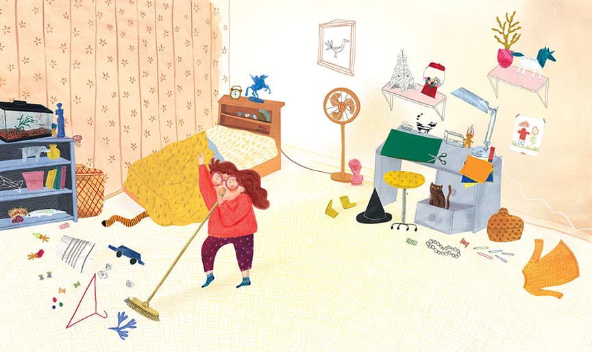 Aujourd’hui, promis !, illustration by Josée Bisaillon (3)