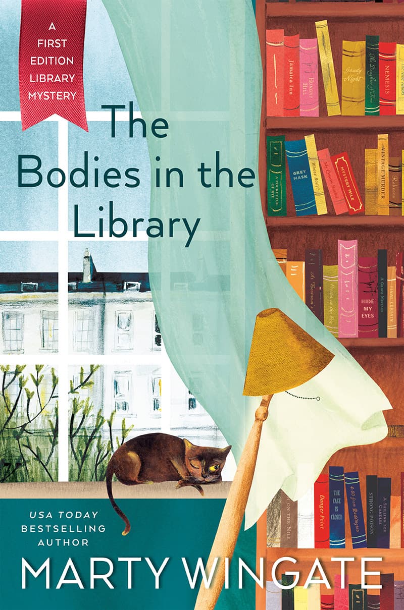 The Bodies in the Library, illustration by Josée Bisaillon (1)