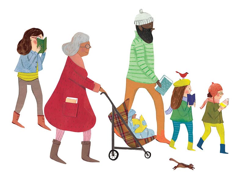 Outaouais Book Fair 2021, illustration by Josée Bisaillon (2)