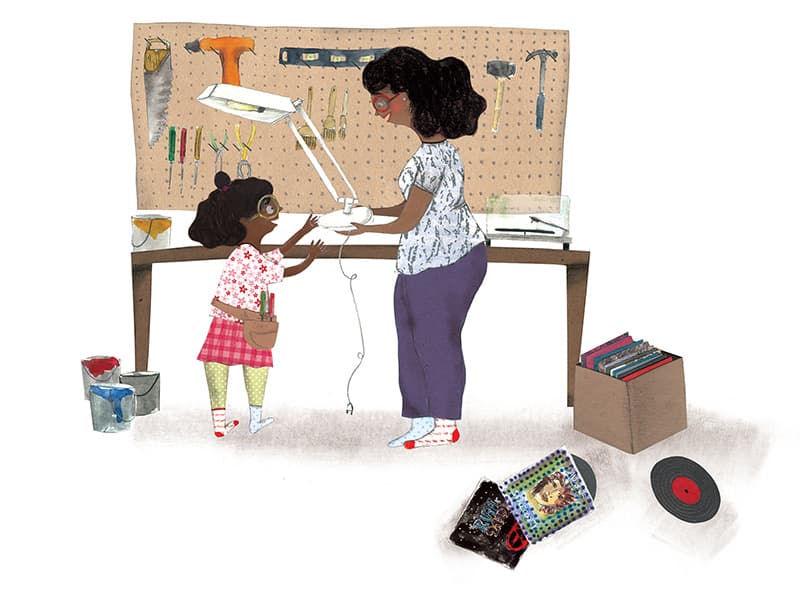Reviens sur Terre Esther!, illustration by Josée Bisaillon (5)
