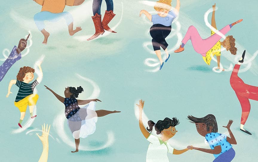 Wind Is A Dance, illustration by Josée Bisaillon (3)