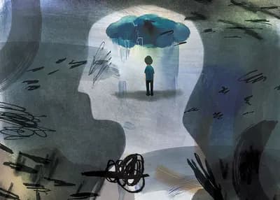 Parler aux enfants de la maladie mentale, illustration de Josée Bisaillon